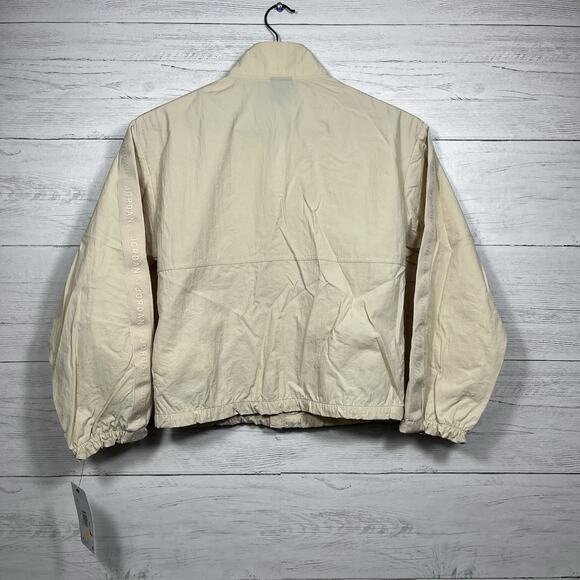 Air Jordan Girls beige lightweight jacket NEW size Large 12- 13 years - Picture 5 of 6
